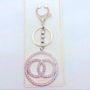 Key chain Purse Charm Crystal Unity Very Sparkly! BRAND NEW!
